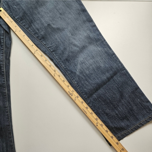 Gap Distressed Limited‎ Edition Ankle Jeans Women's Size 10 Dark Wash - Picture 4 of 11